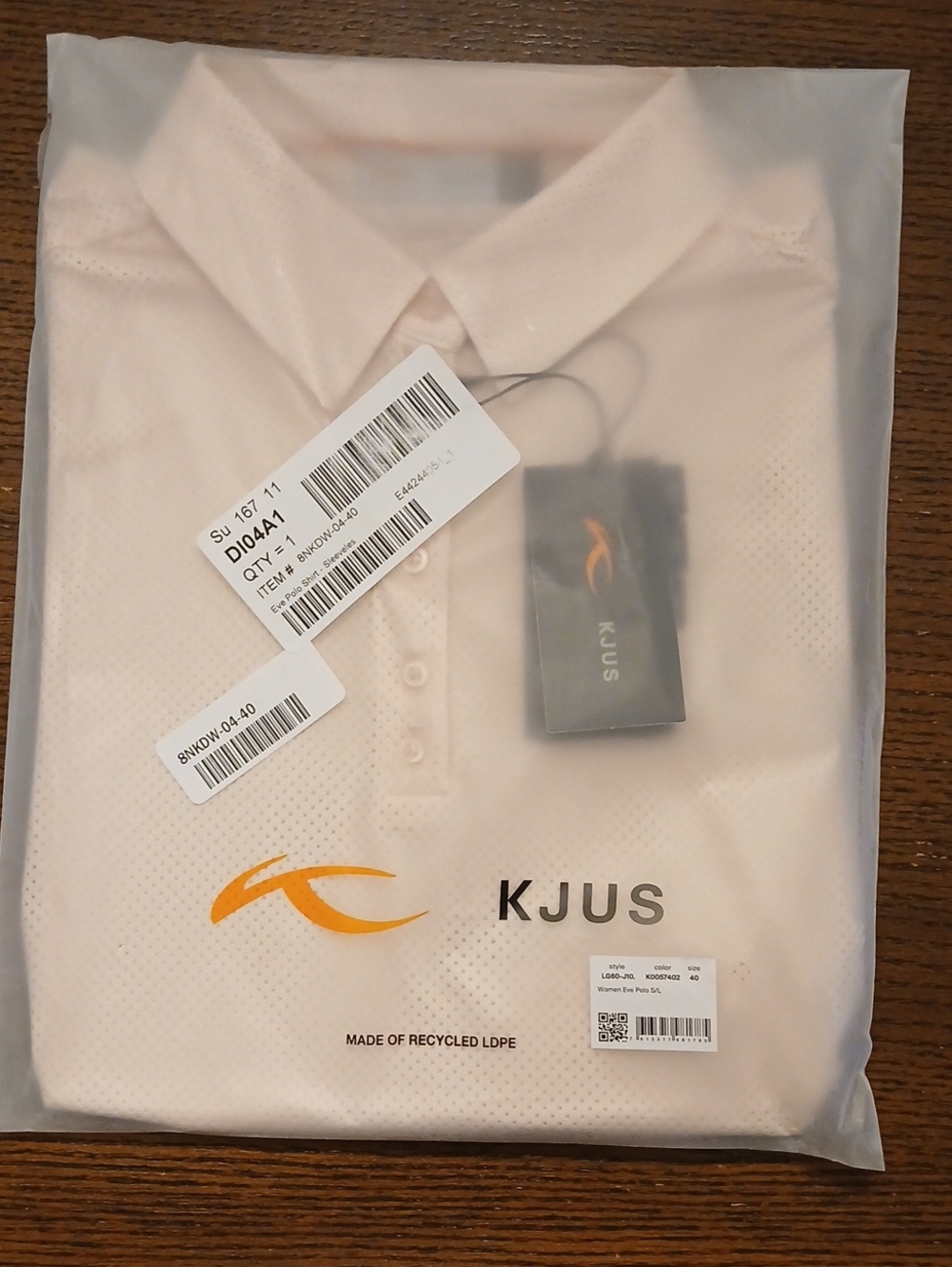 KJUS Womens Performance Sleeveless Polo Shirt